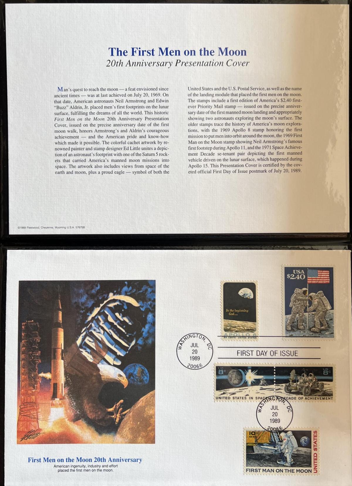 The First Men on the Moon Stamp Collection