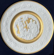 Franklin Porcelain Christmas Plate Collection